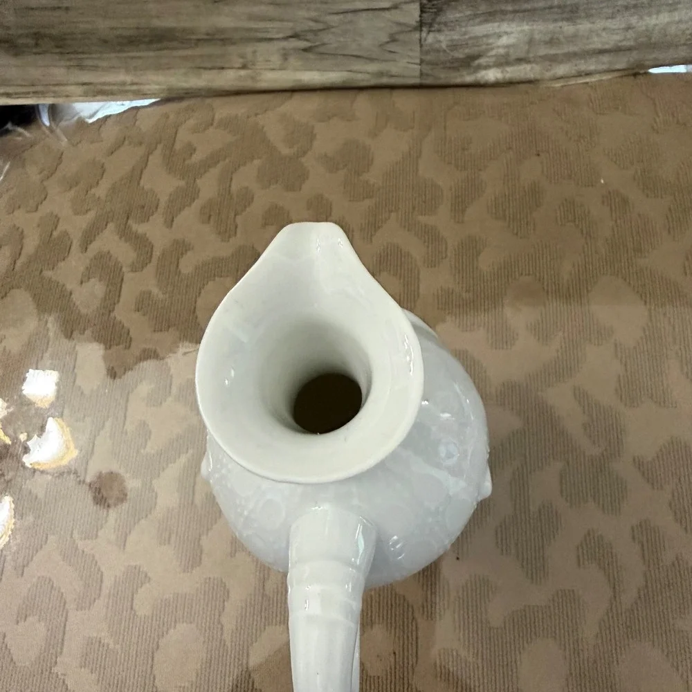 Rosenthal Studio-Linie Bjorn Wiinblad Magic Flute White Porcelain Face Pitcher